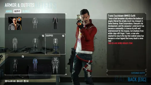 No More Heroes Travis Touchdown Outfit Bundle By Matthelzor Payday