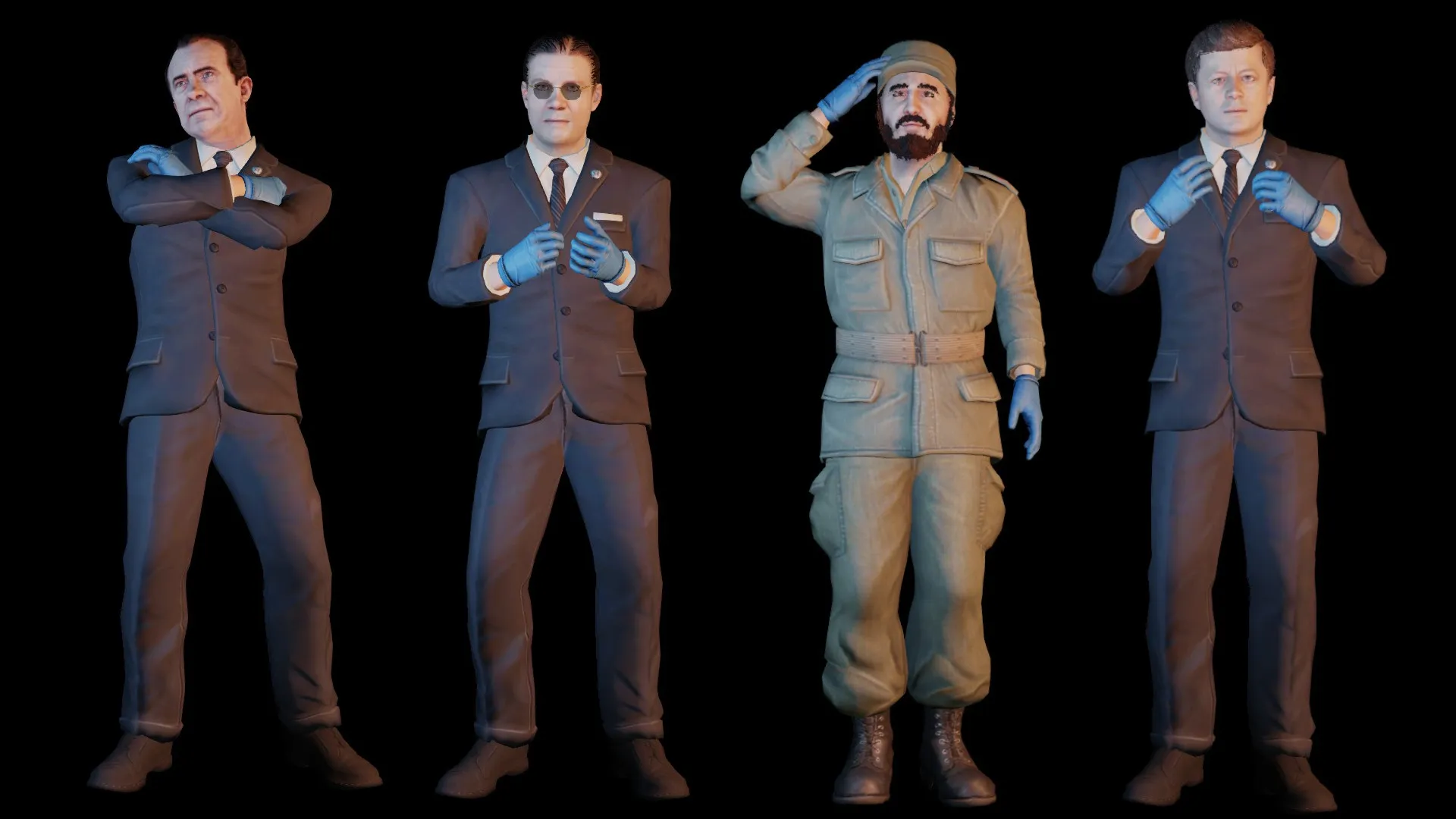 Black Ops Zombies FIVE Character LAS Pack PAYDAY 2 Mods ModWorkshop