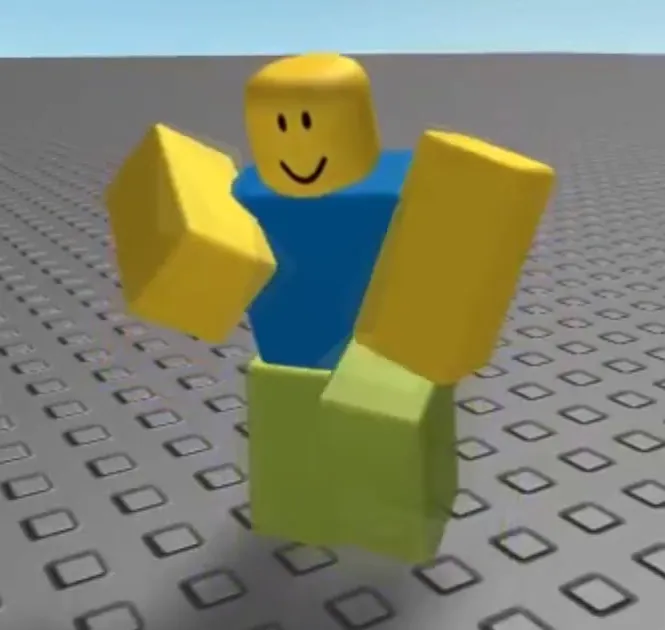 Roblox Characters do the Fortnite Default Dance on Make a GIF