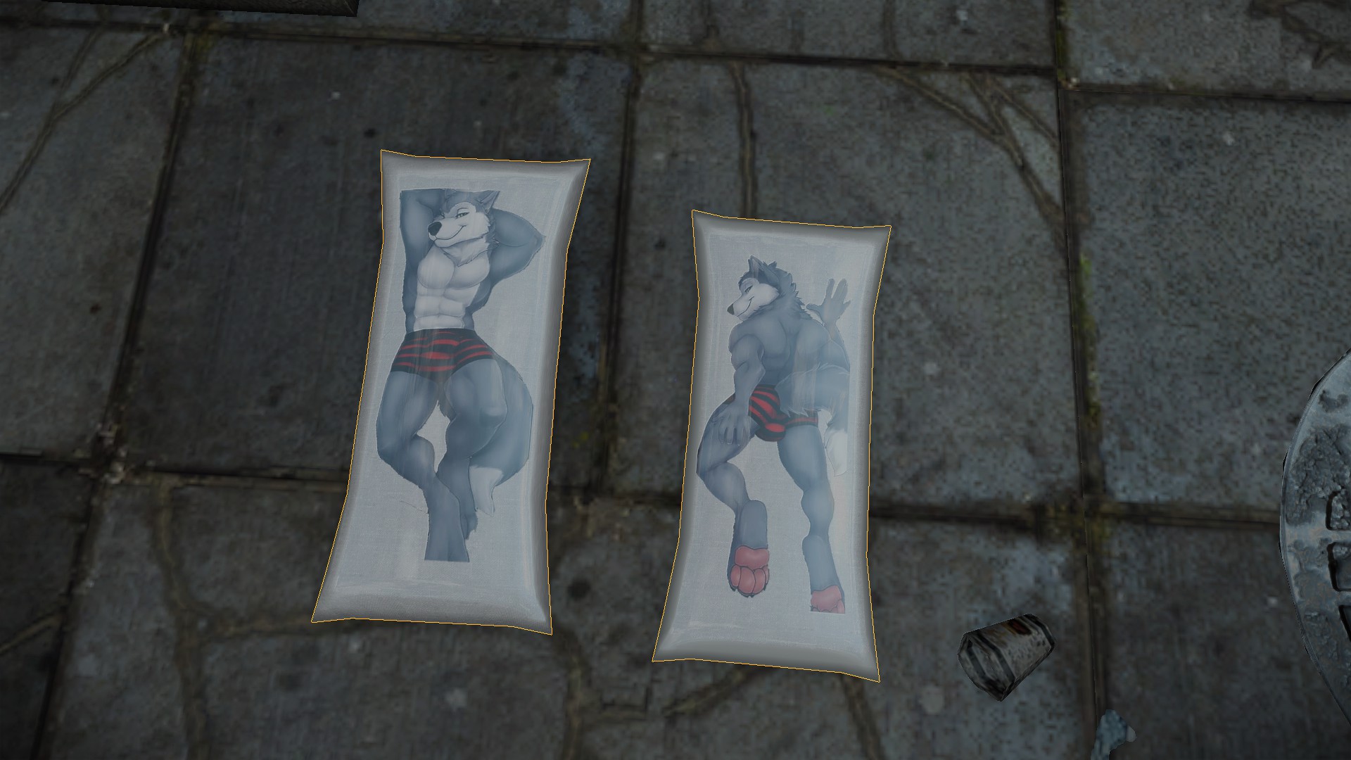Furry Wolf Body Pillow - PAYDAY 2 Mods - ModWorkshop