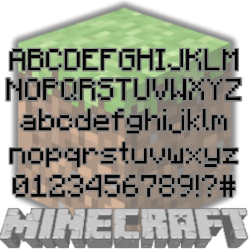 Minecraft Font - Minecraft Font Generator