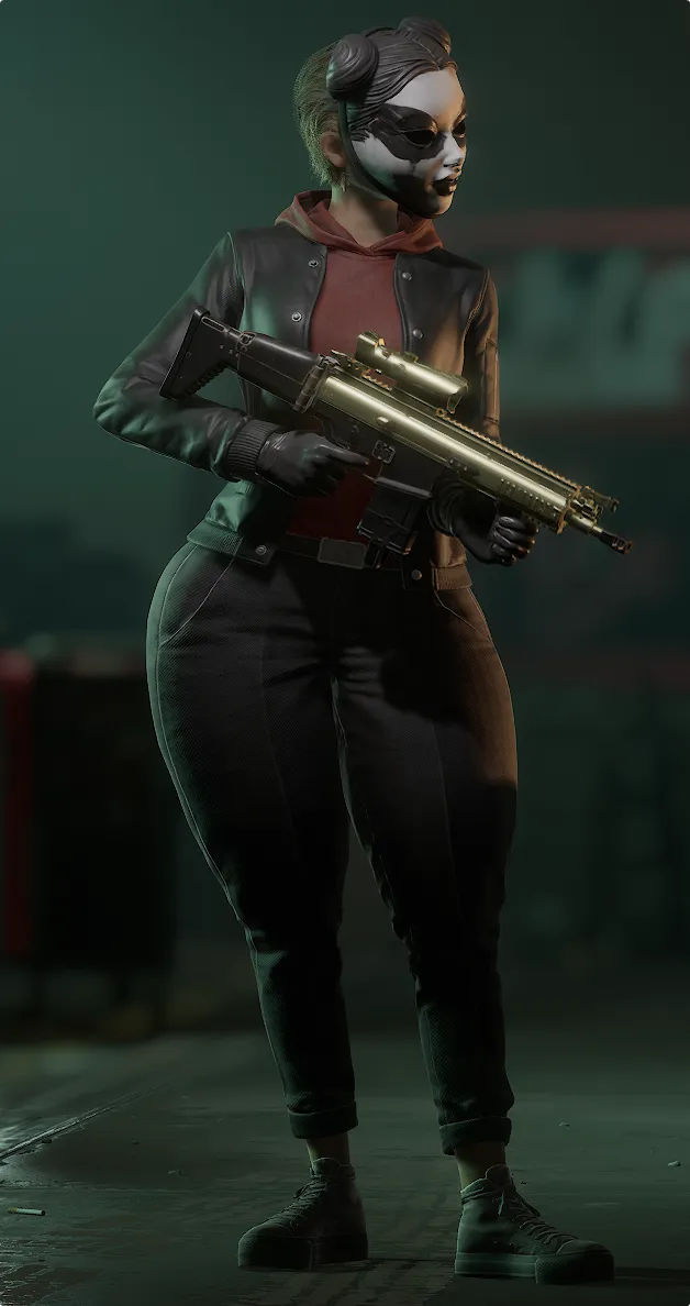 SHOKK's Big Bottoms [Female Suit Edits] - PAYDAY 3 Mods - ModWorkshop