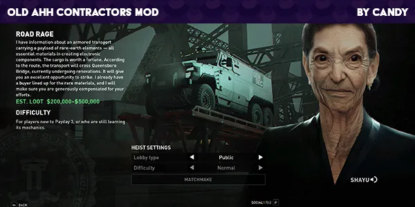 Mute Heist Contractors in Menu - PAYDAY 3 Mods - ModWorkshop