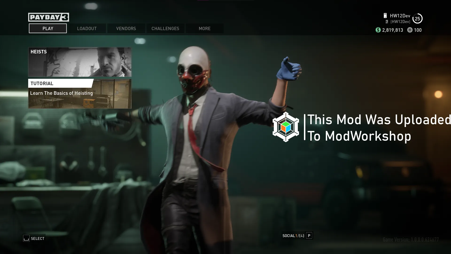 Payday 3] Using Mods people were able to find an old UI for the heist  selection menu, which looks much better than the current one, and resembles  Crime.net more. : r/paydaytheheist