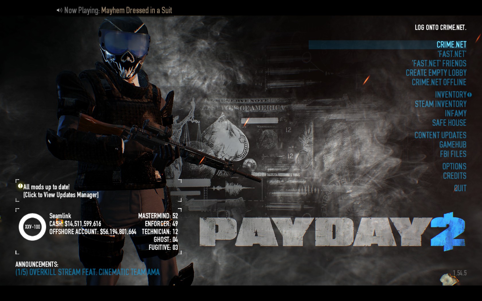 Payday 2 optional skin attachments фото 105