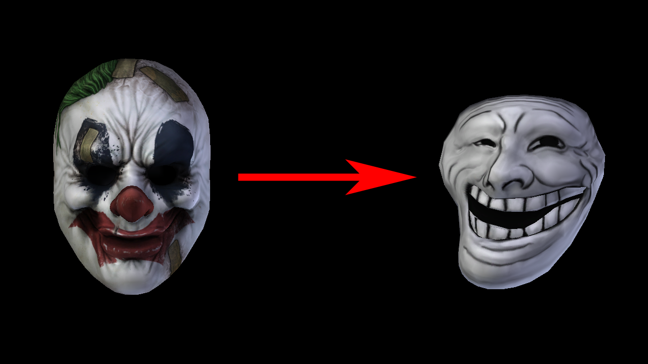 Troll Face Mask 