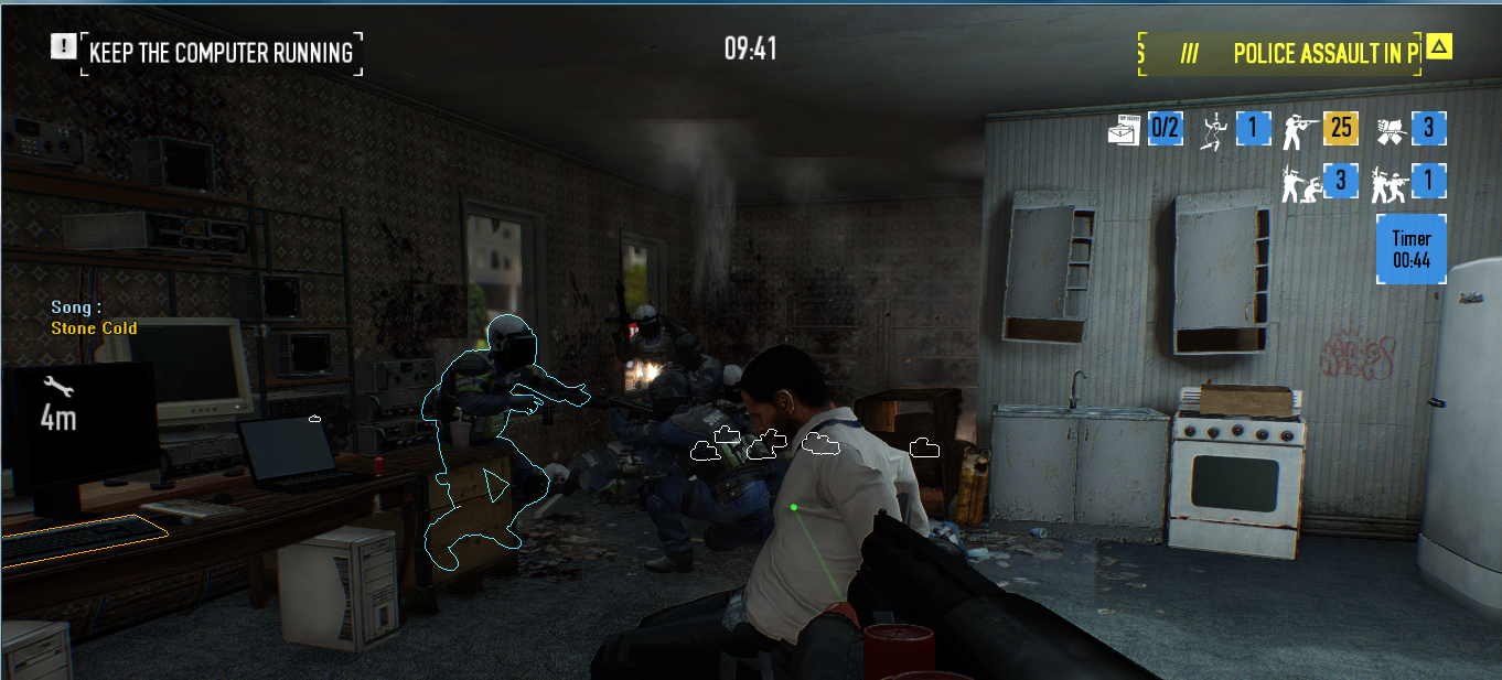 Hacked Drill Screen at Payday 2 Nexus - Mods and community