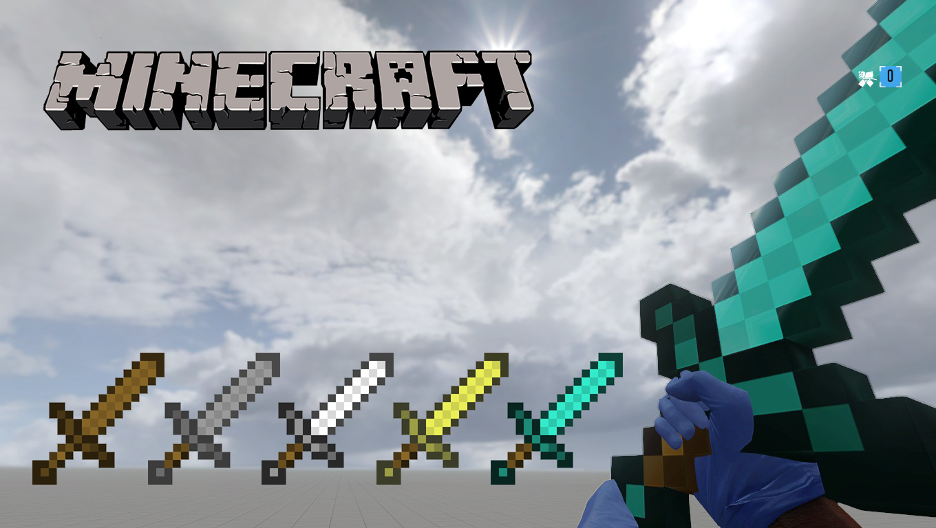 MINECRAFT Sword Melee - PAYDAY 2 Mods - ModWorkshop