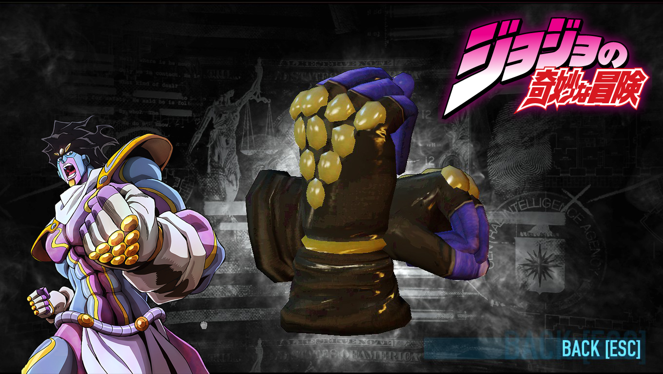 Steam Workshop::Jotaro Kujo Part 4 with Star Platinum [JoJo's