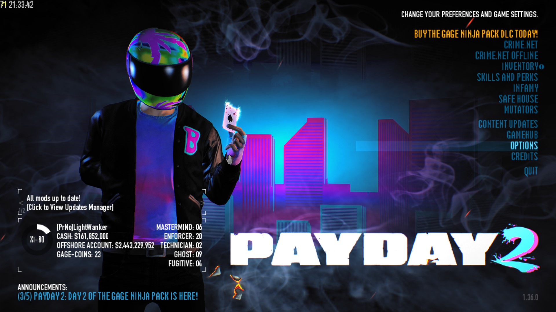 Jackets voice payday 2 фото 20