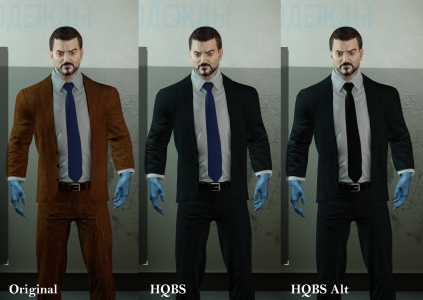 HQ Black Suits - PAYDAY 2 Mods - ModWorkshop