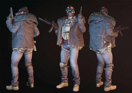 The Hound Wolf Squad Outfit and Gloves - ModWorkshop