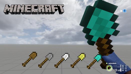 MINECRAFT Sword Melee - PAYDAY 2 Mods - ModWorkshop