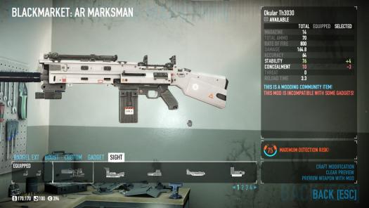 AR Marksman from Wolfenstein by Silent Enforcer - PAYDAY 2 Mods ...