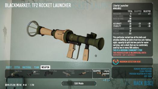 rocket launcher tf2