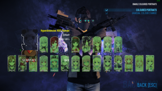 Hyperdimension Health Bar For PD TH HUD Reborn By Babyforce PAYDAY 2